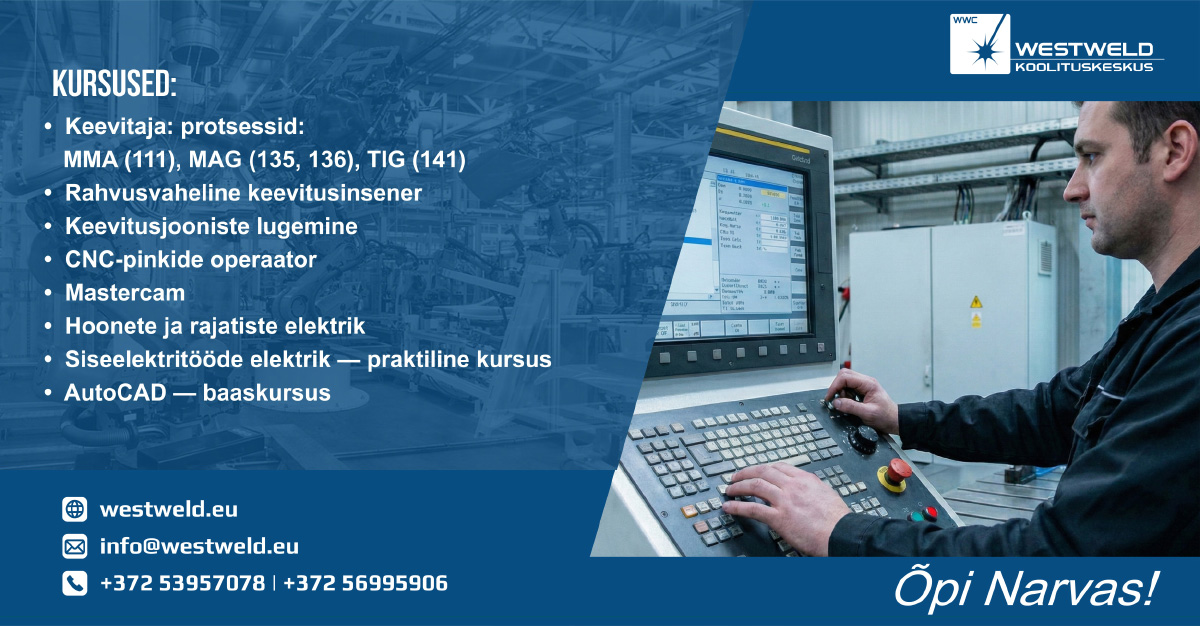 Westweld Koolituskeskus | Narva
